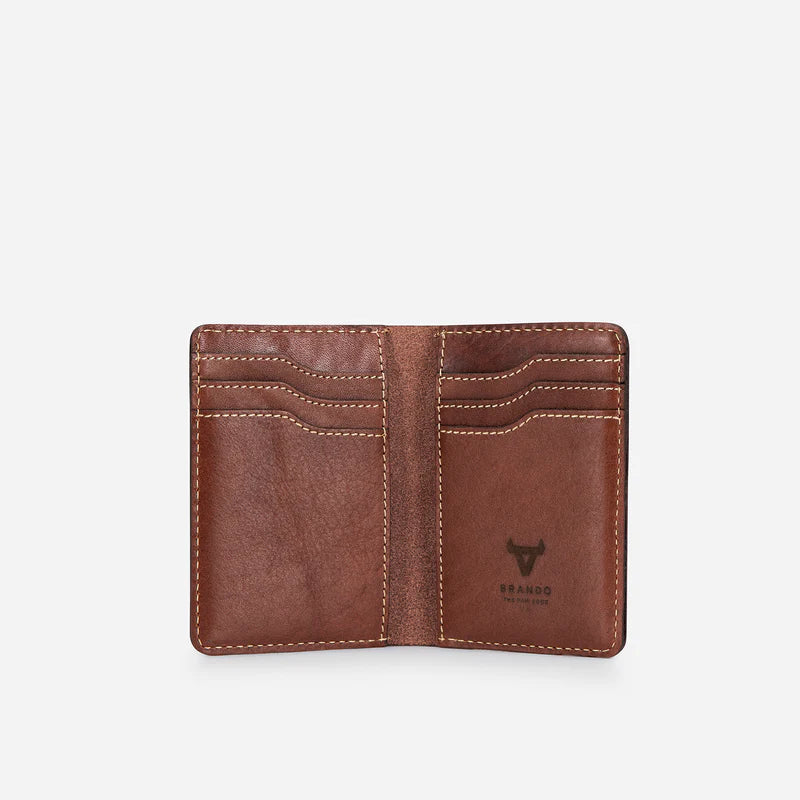 BRANDO-CARD HOLDER BROWN 5862 WAYNE