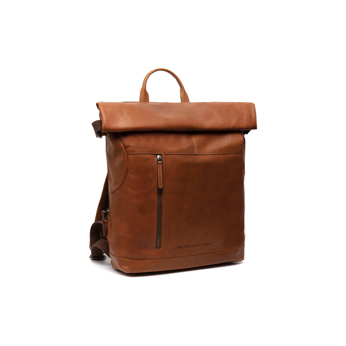 The Chesterfield brand-Liverpool Wax Backpack Cognac C58030931