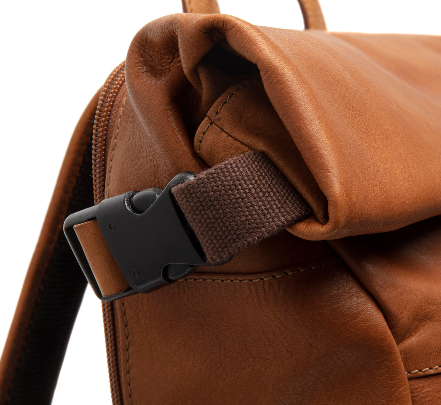 The Chesterfield brand-Liverpool Wax Backpack Cognac C58030931