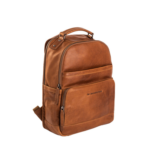 The Chesterfield Brand -Austin Waxed Backpack – Cognac C5801843