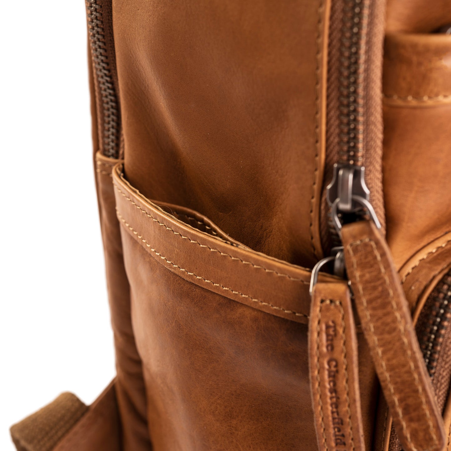 The Chesterfield Brand -Austin Waxed Backpack – Cognac C5801843