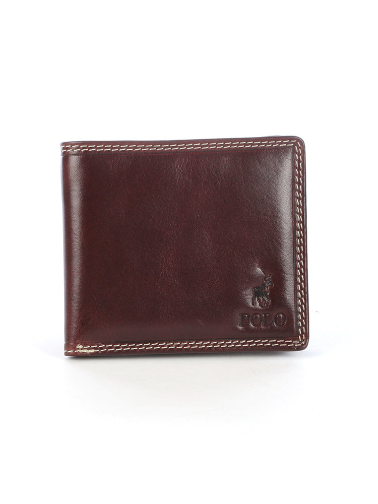 Polo-Kenya Small Credit Card Billfold Brown PO450082