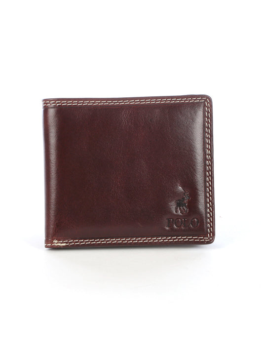 Polo-Kenya Small Credit Card Billfold Brown PO450082