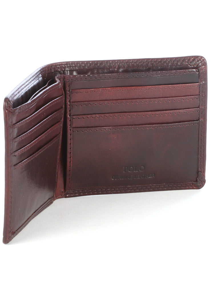 Polo-Kenya Small Credit Card Billfold Brown PO450082