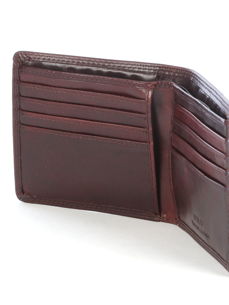 Polo-Kenya Small Credit Card Billfold Brown PO450082