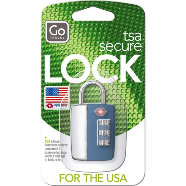 GO TRAVEL-TSA COMBINATION LOCK US APPROVED