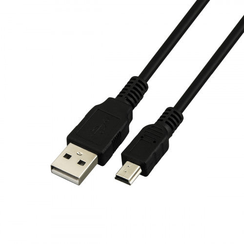VOLKANO-USB TO MINI USB CABLE VK-20206-BK