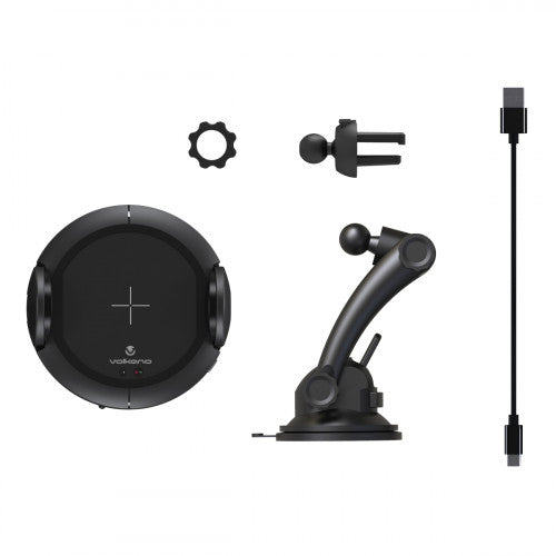 Volkano-Servo Car Wireless Charger VK-8200-BK