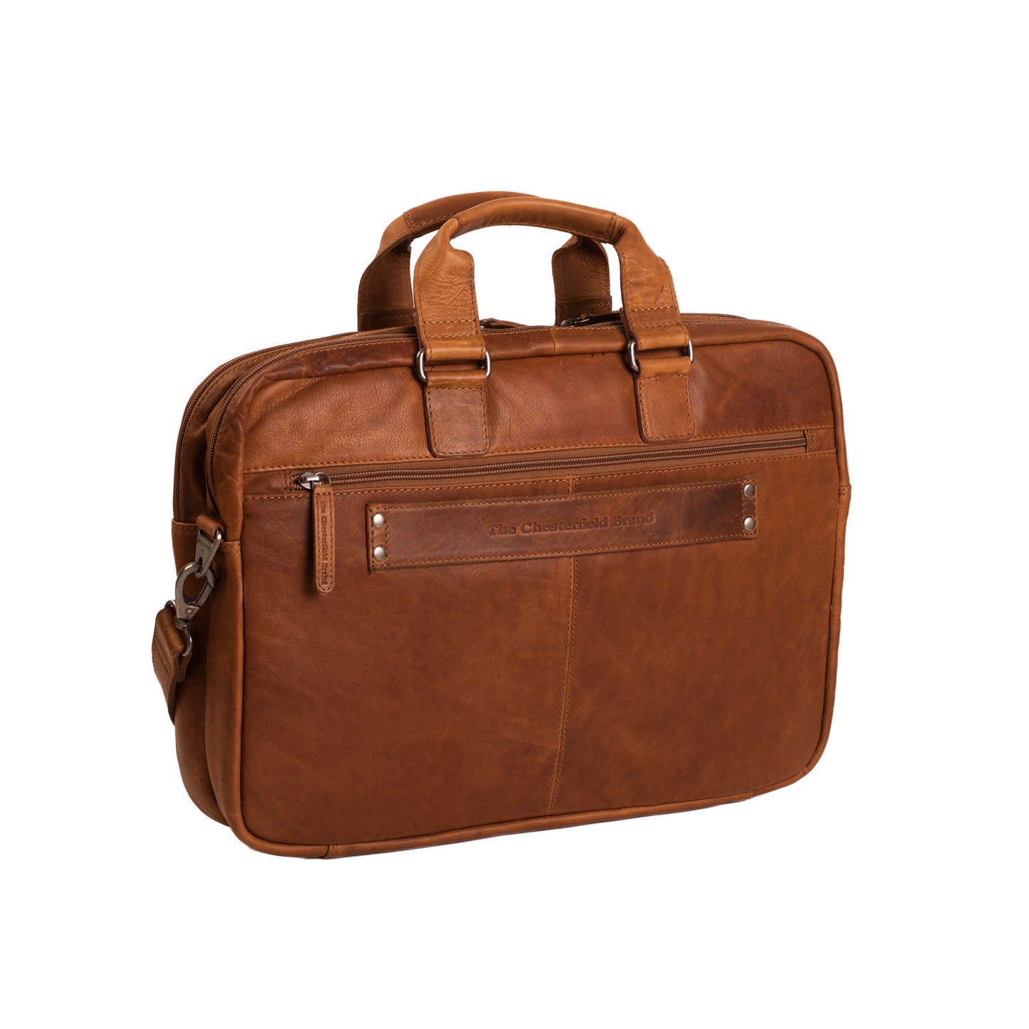 THE CHESTERFIELD BRAND-SETH BUSINESS BAG COGNAC C40101031