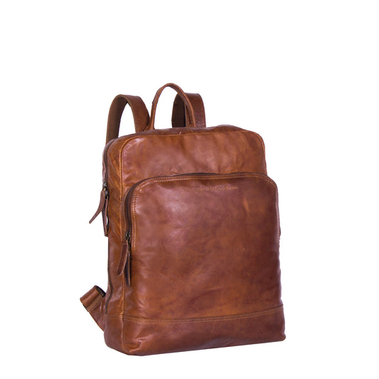 THE CHESTERFIELD BRAND-MACK ANTIQUE BACKPACK COGNAC C58017231