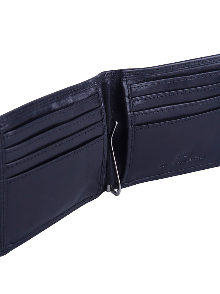 POLO-KENYA SMALLS MONEY CLIP WALLET BLACK PO450105