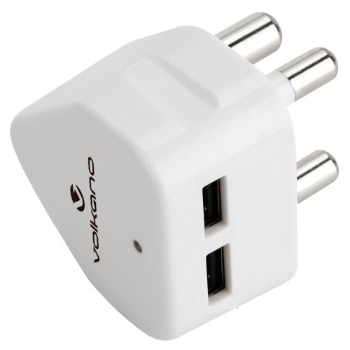 Dual USB Wall Charger VK8008WT